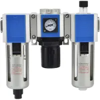 Gistuch Luftkompressor-Durchflussfilter, Druckregler, Öler, Wasser-Öl-Abscheider-KombinationseinheitGC300-15