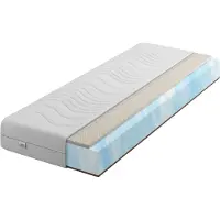 IZER Matratze Schaumstoffmatratze H2 H4 Aqua Foam + Latex Coconut Matratze 90x190 Komfort 20cm Wendematratze Rollmatratze Schaummatratze