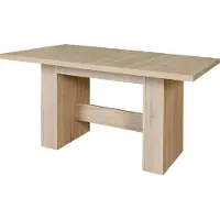 Freiraum Kulissentisch >DINING TABLES< ausziehbar bis 273cm, Sonoma Eiche Nachbildung - 140/273x72,8x90cm (BxHxT)