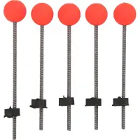 Gistuch 5pcs Mini Winter Ice Angel Rod Top Tipp tragbare rote Kugel Spring Tipsl Outdoors