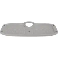 Gistuch PVC -Sperrplatte Außenborder Montage -Motorhalterung für aufblasbare Bootsgummi -Dinghy -Kajak -Marine Yacht Grau