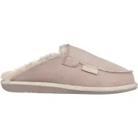 Vanuba - Damen Hausschuhe Awassi Moderne Pantoffeln Echtleder Natur Wolle D005 Beige, Größe 39 EU