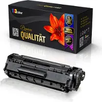 123Color Alternative Tonerkartusche für HP LaserJet 1010 1012 1015 1018 1020 1022 1022N Q2612A HP12A HP 12A Black XXL - Color Edition Serie