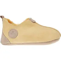 Vanuba Kinder Hausschuhe Oxford in Gr. 24-34 und 4 Farben | Handgefertigt Hüttenschuhe aus natürlichem Lammfell