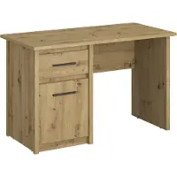 Kondela Schreibtisch Airon 1D1S/120 – Artisan-Eiche
