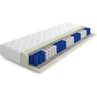 MRGROUP MR GROUP Matratze POCKET für Bett 120 x 200 cm Taschenfederkern, Filz, Höhe 17 cm H3 mit Komfortschaum Härtegrad H3 mit waschbarem Bezug, Mikrofaser