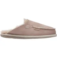 Vanuba - Herren Hausschuhe Awassi Moderne Pantoffeln Echtleder Lammfell Natur Wolle M003 Beige, Größe 42 EU