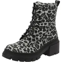 Dockers by Gerli Damenschuhe Stiefel Schnürer Schnürstiefel Schwarz Freizeit