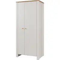 EURO-MEBLE Hoch Moderne 2D Schrank Berg 1 (85X193X57Cm)