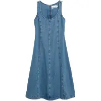 Armedangels JEANS-MIDI-KLEID | Bio-Baumwoll Mix - blau (M)