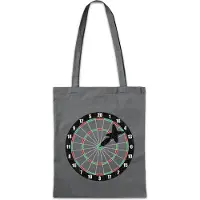 Eric Helmar Müller Urban Backwoods Darts Bullseye, Stofftasche, Farbe: Grau