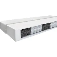 Benab Taschenfederkernmatratze Fyzio Medium 18 Matratze 85 x 200 cm H3 hart 18 cm hohe Taschenfederkernmatratzen, PUR, Standard Taschenmatratze, 7 Zonen