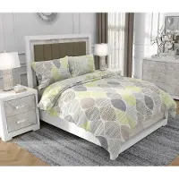 SOVIO Bettwäsche 160x200 cm + 2x70x80 cm, 3-teilig, 100% Baumwolle, Satin, Reißverschluss, Bunt - | So.9013