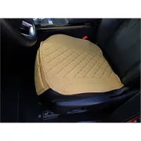 BREMER SITZBEZÜGE Sitzauflage Kunstleder Kunstleder kompatibel mit Mercedes GLE C167 Sitzkissen in Kunstleder Beige OT405
