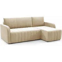 LIKMA Ecksofa mit Schlaffunktion und Bettkasten Sofa L-form Wohnlandschaft Couch L-form Schlafsofa Sofagarnitur Sofa Eckcouch Universelle Seite