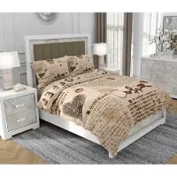 SOVIO Bettwäsche 160x200 cm + 2x70x80 cm, 3-teilig, 100% Baumwolle, Satin, Reißverschluss, Bunt - | So.0249