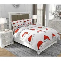 SOVIO Bettwäsche 160x200 cm + 2x70x80 cm, 3-teilig, 100% Baumwolle, Satin, Reißverschluss, Weiß - | So.8008