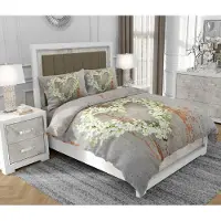 SOVIO Bettwäsche 200x220 cm + 2x70x80 cm, 3-teilig, 100% Baumwolle, Satin, Reißverschluss, Bunt - | So.0210