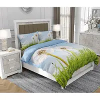 SOVIO Bettwäsche 160x200 cm + 2x70x80 cm, 3-teilig, 100% Baumwolle, Satin, Reißverschluss, Bunt - | So.0264