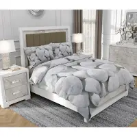 SOVIO Bettwäsche 160x200 cm + 2x70x80 cm, 3-teilig, 100% Baumwolle, Satin, Reißverschluss, Bunt - | So.0284
