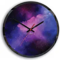 ModernClock , wanduhr, Elegante Wanduhr Galaxy 30cm, Silent Wanduhr,