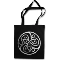 Eric Helmar Müller Urban Backwoods Celtic Circle, Stofftasche, Farbe: Schwarz