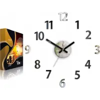 ModernClock , Moderne Uhr, Große Wanduhr, wanduhr groß, wanduhr groß 50cm