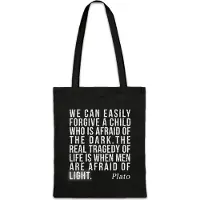 Eric Helmar Müller Urban Backwoods Plato Afraid Of, Stofftasche, Farbe: Schwarz