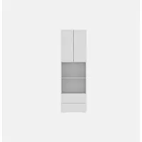 SMARTBett GmbH SMARTBett Schrank STA.2.0017 (Serie M3 Tiefe 55 cm) Breite 70 cm Weiss