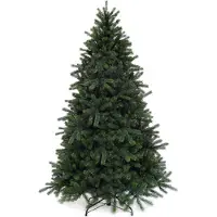 LAALU Künstlicher Weihnachtsbaum MERLIN 180 cm, grün, 3D, 1066 Zweige, inkl. Metallständer