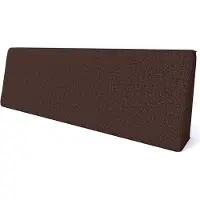 Pillows24 - Palettenkissen mit abnehmbarem Bezug - Rückenkissen | Polster für Europaletten 120x80 Sofa - Wasserfest - Outdoor/Indoor | Braun