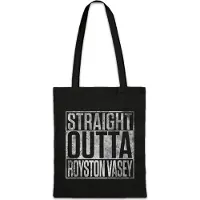 Eric Helmar Müller Urban Backwoods Straight Outta Royston Vasey, Stofftasche, Farbe: Schwarz
