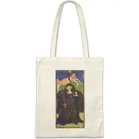 Eric Helmar Müller Urban Backwoods Tarot Arcanum Justice, Stofftasche, Farbe: Beige