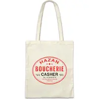 Eric Helmar Müller Urban Backwoods Boucherie Hazan, Stofftasche, Farbe: Beige