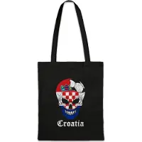 Eric Helmar Müller Urban Backwoods Croatia Football Skull I, Stofftasche, Farbe: Schwarz