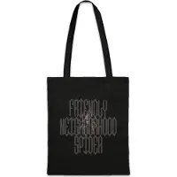 Eric Helmar Müller Urban Backwoods Friendly Neighborhood Spider, Stofftasche, Farbe: Schwarz