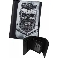 Social Discount Darkside - Bearded Skull Genuine, Geldbörse