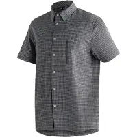 Maier Sports Funktionshemd "Mats S/S" Herren Hemd kurzarm, karriertes Freizeithemd, Kurzarmhemd, Regular Fit