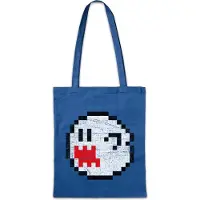 Eric Helmar Müller Urban Backwoods Pixel Ghost, Stofftasche, Farbe: Royalblau