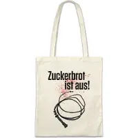 Eric Helmar Müller Urban Backwoods Zuckerbrot Ist Aus, Stofftasche, Farbe: Beige
