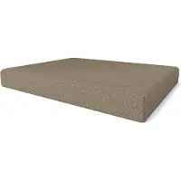 Pillows24 - Palettenkissen mit abnehmbarem Bezug - Sitzkissen | Polster für Europaletten 120x80 Sofa - Wasserfest - Outdoor/Indoor | Cappuccino