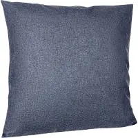 Pillows24 - Palettenkissen - Kissen 40x40 | Gesteppte Palettenauflage - UV- & Wasserfest mit Abnehmbare Bezüge - Outdoor/Indoor, Blau