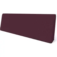 Pillows24 - Palettenkissen mit abnehmbarem Bezug - Rückenkissen | Polster für Europaletten 120x80 Sofa - Wasserfest - Outdoor/Indoor | Pflaume