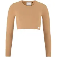 Craft Collective RIB Cropped Long Sleeve TOP Women syrup (246000) L/XL