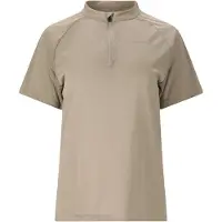 Endurance - Women's Crow Melange Cycling/MTB S/S Shirt - Radtrikot Gr 36 beige