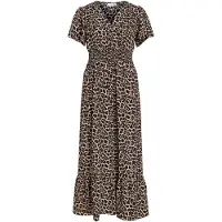 Vila Vimathilde Kurzärmeliges Maxikleid