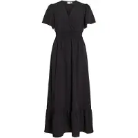 Vila Vimathilde Kurzärmeliges Maxikleid