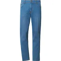 Jan Vanderstorm 5-Pocket-Jeans "Tiefbundjeans RYLLE", Herren, Gr. 38, N-Gr, blau, Obermaterial: 98% Baumwolle CO. 2% Elasthan EL., Jeans 5-Pocket-Jeans