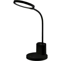 Eko-Light LED Schreibtischlampe SCUOLA Schwarz mit Dimmfunktion