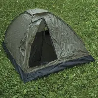 Mil-Tec Super Iglu Zelt oliv für 1-2 Personen 205x145x100 cm 1500mm Wassersäule 1,9 kg